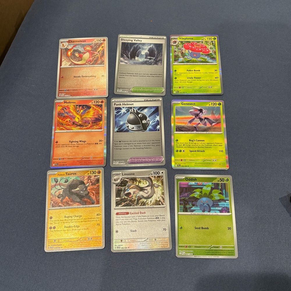Pokemon cards lot of 9